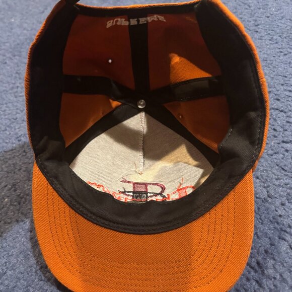 Supreme Champion 5-Panel Hat 'Rust' FW17 Pre-Owned - Picture 5 of 5